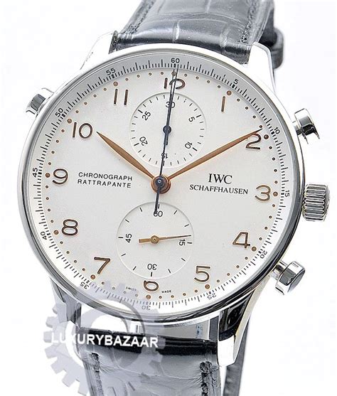 iwc rattrappante portoghese|iwc rattrapante for sale.